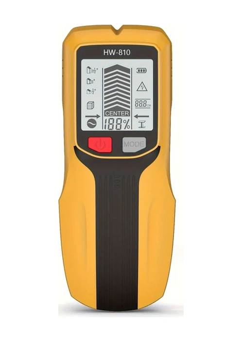 Willowhaven Sarı Duvarda Metal Ve Kablo Dedektörü 3 Mod Lcd Ekran Ergonomik Sap