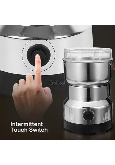 Ulzyvf Paslanmaz Öğütücü Öğütücü Makinesi Kahve Kahve Kahve Ev Esogoal Elektrikli Elektrikli Cezve Çelik Çelik Çekirdeği Baharat 46565995 Ce