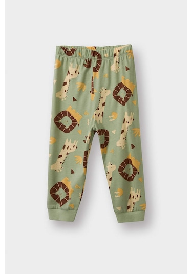 Defacto Erkek Bebek Pijama Takımı Safari Baskılı Uzun Kollu Penye Üst Uzun Alt G4402a525wngn270 Yeşil-gn270 Defacto Erkek Bebek Pijama Takımı Safari Baskılı Uzun Kollu Penye Üst Uzun Alt G4402a525wngn270 Yeşil-gn270