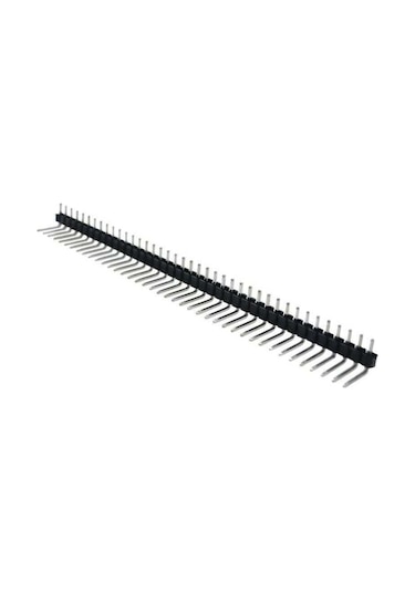 5 Adet 1x40 Erkek Header 90 Derece 40 Pin 2.54mm Standart Boy Rodevino