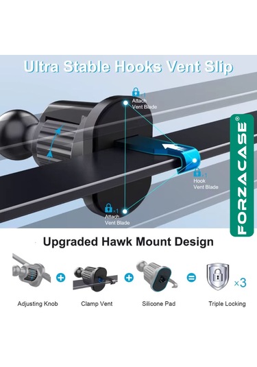 Forzacase Izgaralıktan Manyetik Araç İçi Telefon Tutucu - Fc1086
