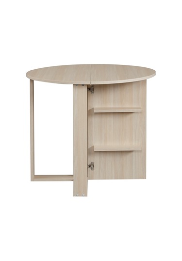 Pasifichome Middle Açılır Kapanır Mutfak Masası Meşe / Yuvarlak Yemek Masası