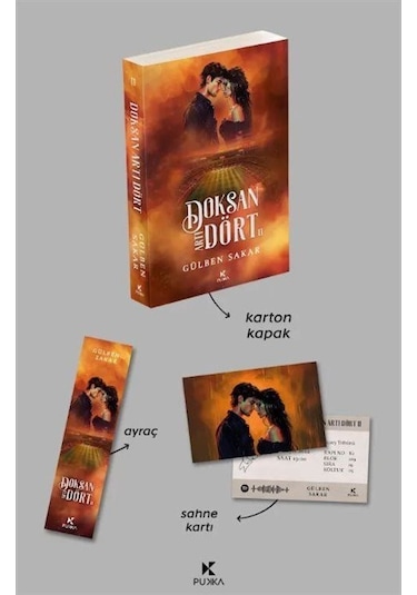 Doksan Artı Dört 2 Karton Kapak / Gülben Sakar