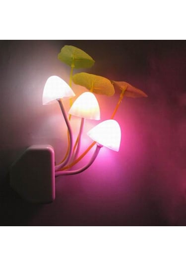 Jms Yenilik Yaratıcı Ab/abd Tak Işık Sensörü 3 led Ac110v-220v Renkli Gece Işıkları Çok Renkli