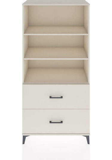 Hyperion Dolap 3 Raflı 2 Çekmeceli 88x44x182 Aytaşı-aytaşı Aytaşı