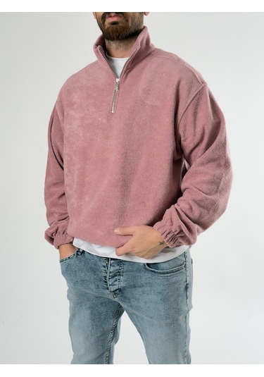 Cocopelli Erkek Pudra Sweatshirt Coc2712 Pudra