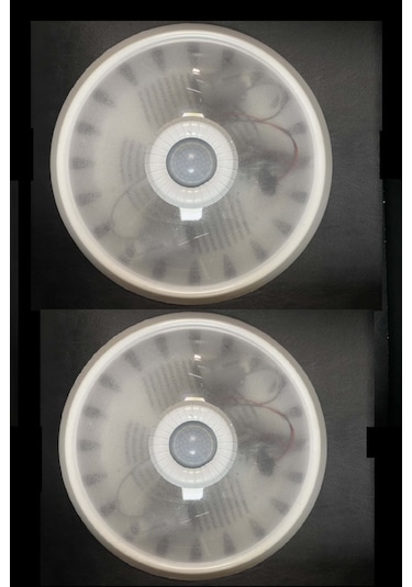 Şarjlı Sensörlü Armatür Acil Kitli-Fotoselli Şarjlı Lamba-2 Adet Beyaz