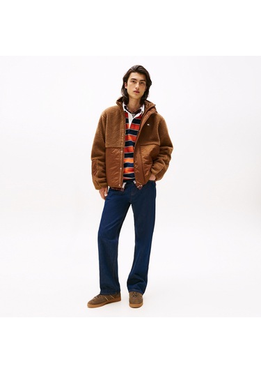 Tommy Hilfiger Relaxed Fit Erkek Kahverengi Ceket Dm0dm22066 Kahverengi