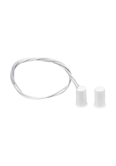 Nayomiglow Manyetik Kapı Anahtarı Rc-33 Nc Gömme Kablolu Güvenlik Pencere Kapı Sensörü Alarmı Beyaz- 10 Set