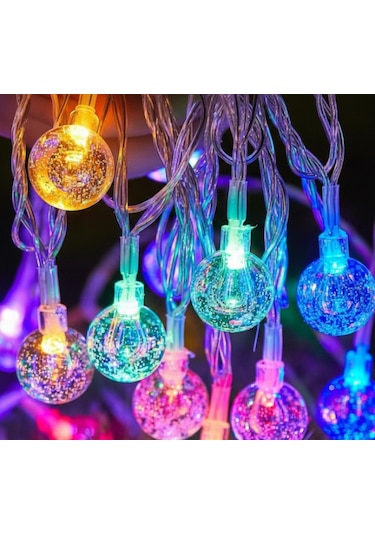 Kristal Top Gün Işığı Dekoratif Işık 5 Metre 28 Led Diğer