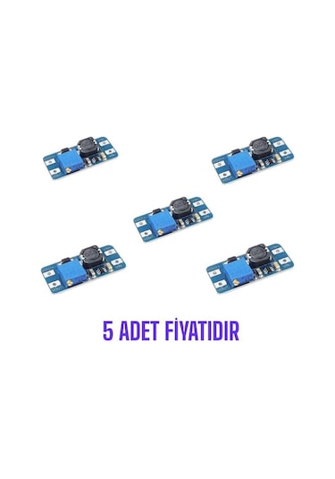 Mt3608 Ayarlanabilir Voltaj Yükseltici Kart - 5 Adet-4846