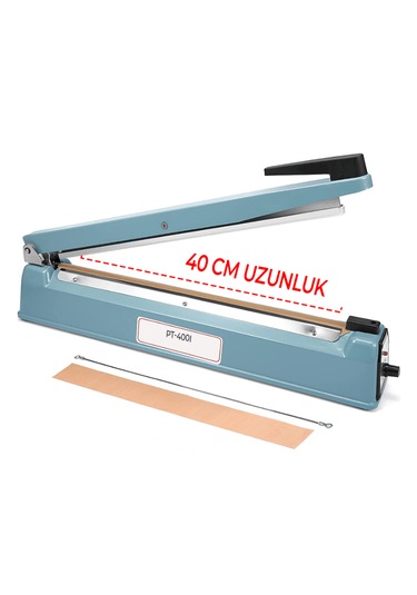 40 Cm Demir Gövde Poşet Yapıştırma Makinesi