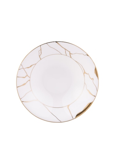 Jumbo Marble 12 Kişilik 61 Parça Bone Yemek Takımı