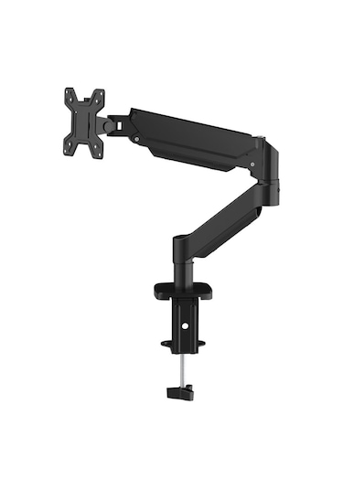 Sline M252 17-28inch Amortisörlü Hareketli Masa Üstü Tekli Monitör Standı