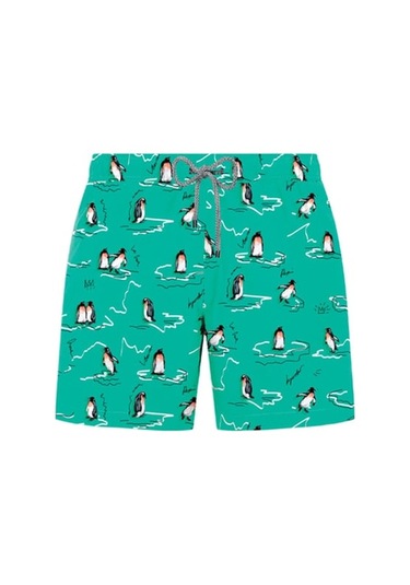 John Frank All Over Erkek Mayo Şort Jfsssw91-penn Yeşil