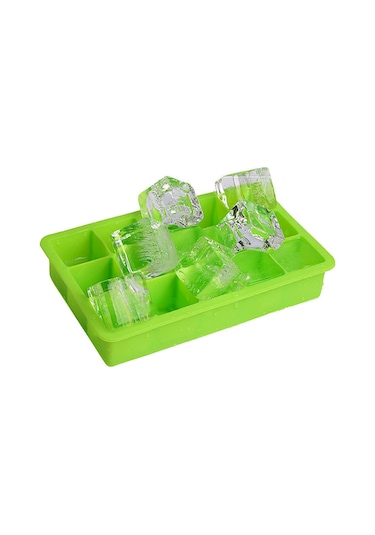 Geeroyoo Yiyecek Dereceli Silikon Buzluk, 15 Hücre Küçük Kare, Esnek Ve Dayanıklı, Çok Amaçlı Buz, Puding, Çikolata - Mavi Çok Renkli