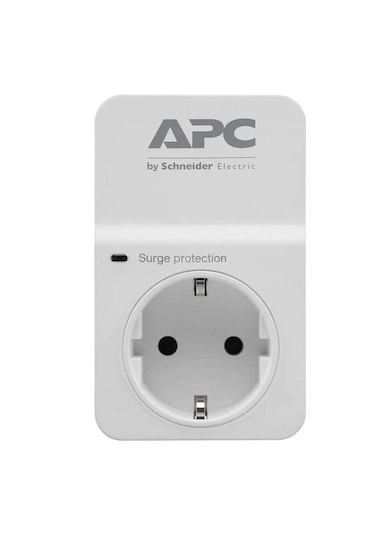 Apc By Schneider Electric PM1W-GR Tekli Akım Korumalı Priz Beyaz