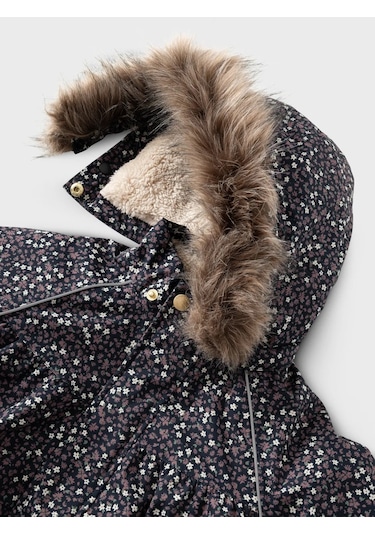 Name It Nmfsnow05 Kız Çocuk Mont Çok Renkli