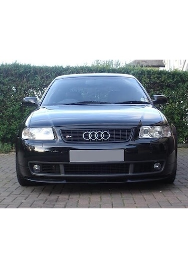 AUDİ A3 2004 - 2012 UYUMLU CUPRA ÖN LİP MAT SİYAH (3 PARÇA)