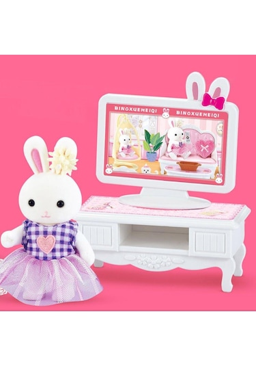 Mega By Dreamy Mini Tavşan Salon Takımı Seti 6619