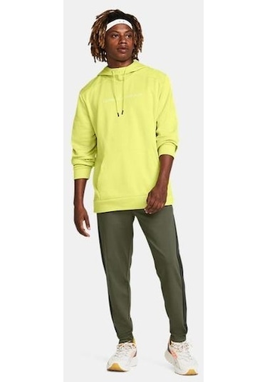 Under Armour Ua Armour Fleece Graphic Hd Erkek Sweatshirt-27719-sarı