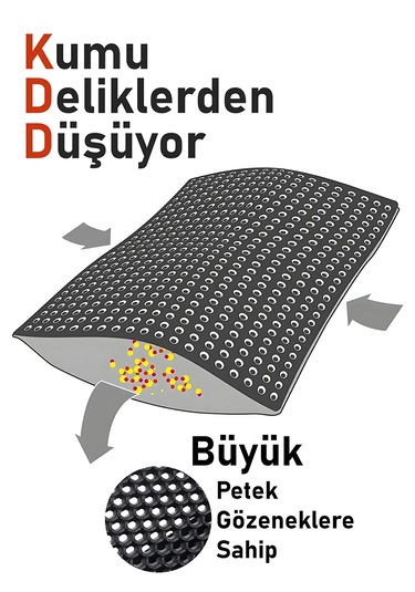 Kedi Kum Paspası - Kedi Yuvası Paspası