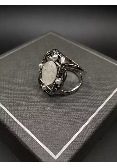 Amely Rid Eşarp Ve Shayla İçin Halka Broş Kısa Klip 199455716 Gümüş-gri