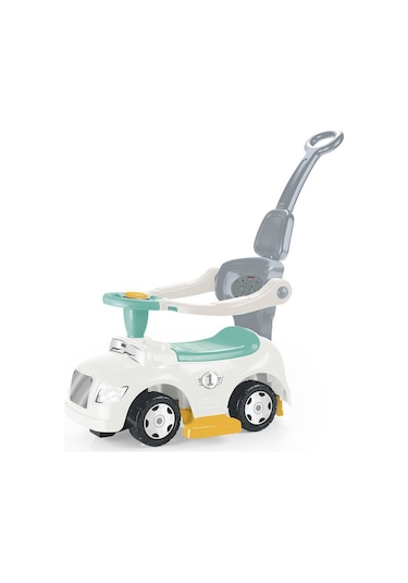 2634 Pedalsız Step Araba 3ın1 -dolu Oyuncak Beyaz