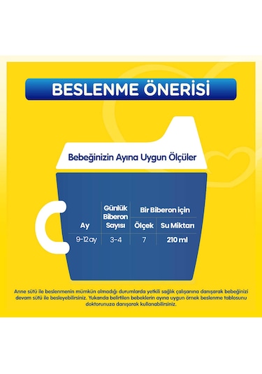 Bebelac 3 Devam Sütü 9-12 Ay 400 G
