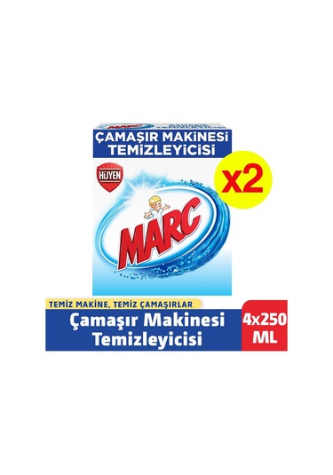 Marc Çamaşır Makinesi Temizleyicisi 4X250 Ml