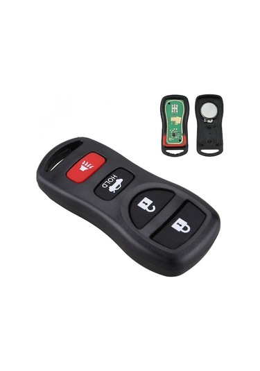 Novahub 315mhz 4 Düğmeler Oto Araba Anahtarsız Giriş Uzaktan Kumanda Tuşları Fob Clicker Değiştirme Kbrastu15