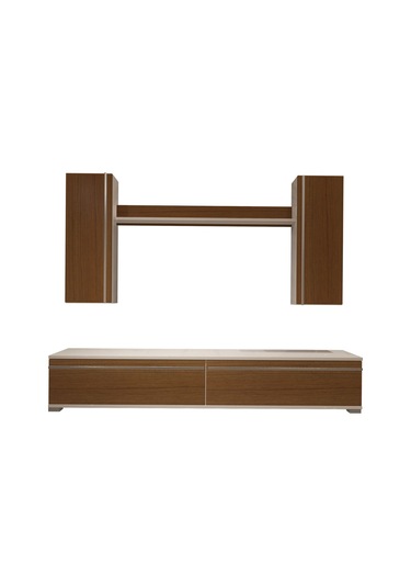 Decoraktiv Eko 7 Mdf Std Tv Ünitesi Tv Sehpası Beyaz - Ceviz