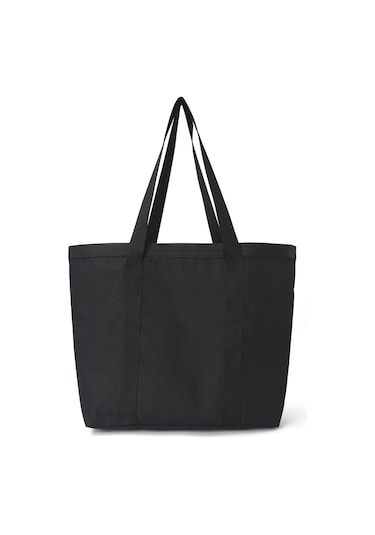 Skycity Beyaz Çok Amaçlı Katlanabilir Ağ Desenli Çanta - Plaj, Spor, Yürüyüş İçin Dayanıklı Poliester Büyük Kapasiteli Taşıma Çantası Beyaz