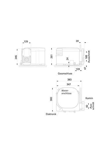 Truma Boiler B10 Gazlı Karavan Su Isıtıcısı