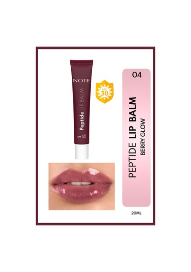 Peptide Lip Balm Spf 30 Nemlendirici Ve Parlatıcı Renkli Dudak Balmı - 04 Berry Glow - Mor 04