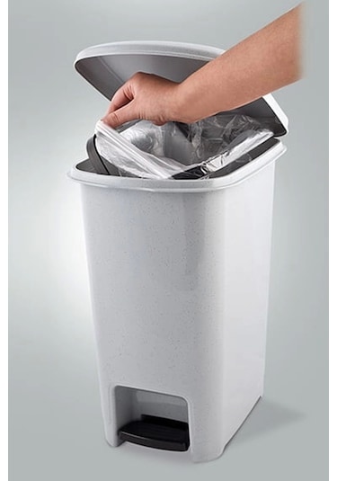 Slim Pedallı Çöp Kovası 15 Lt. Royaleks-m1052 Çok Renkli