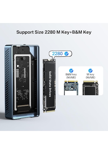 Acasis TBU405PROM1 Thunderbolt4 SSD Disk Kutu