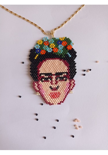 Frida Kolye N11.14834 Çok Renkli