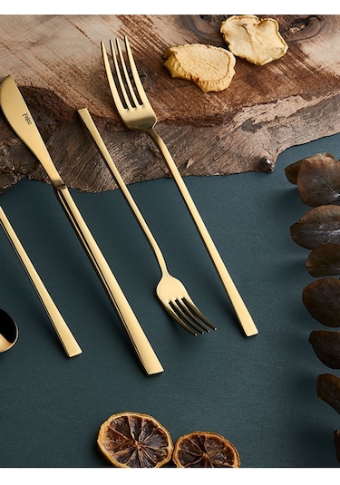 Mosi Gold 36 Parça Çatal Kaşık Bıçak Takımı Gold