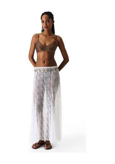 Penti Lace Etek Beyaz