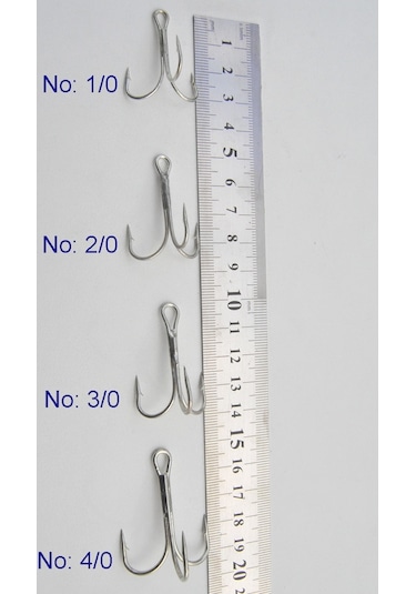 Protackle Üçlü Iğne - Siyah Nikel - Paket