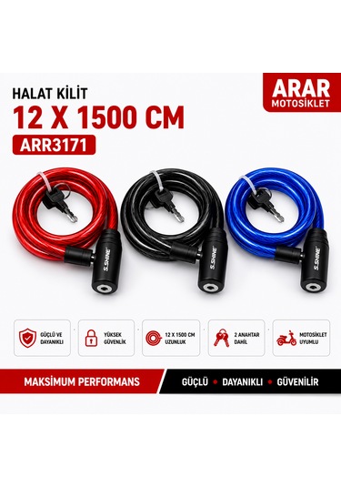 Halat Kilit 12 X1500 Cm Arr3171 12x1500