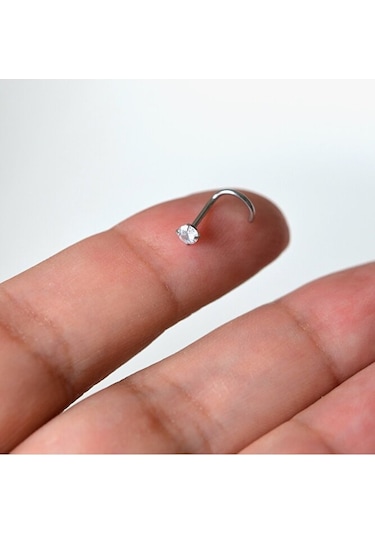 Kıvrımlı 2.5 Mm Tektaş Çelik Hızma Düşmeyen Hızma Gümüş