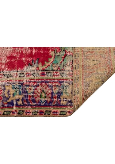 Vintage Eskitme El Dokuma Halı 169 X 253 Cm 9124