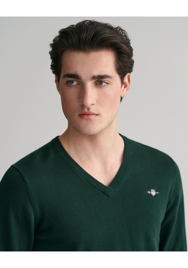 Gant Erkek Sweatshırt 8030562-374 8030562-374 Yeşil Yeşil