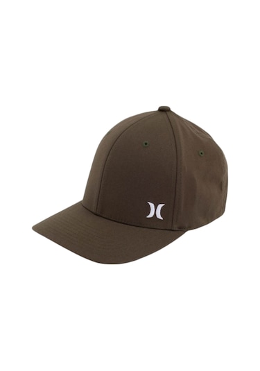Hurley Hurley Micro Icon Flex Hat Erkek Yeşil Şapka Olı Haki