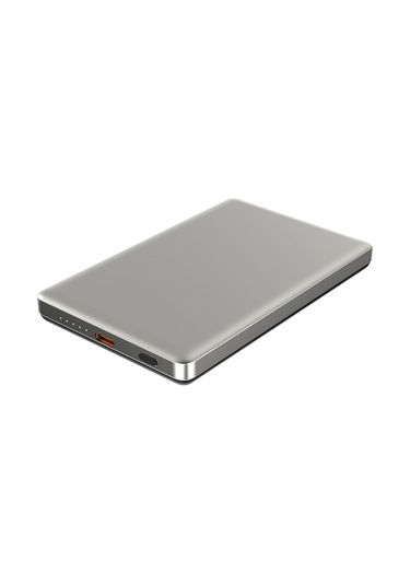 Logia Magslim 5S 5000 mAh Magsafe Kablosuz Powerbank Gümüş