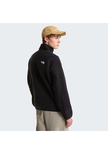The North Face M Yumiori Off Peak Full Zip Jacket Erkek Polar-33076 Siyah