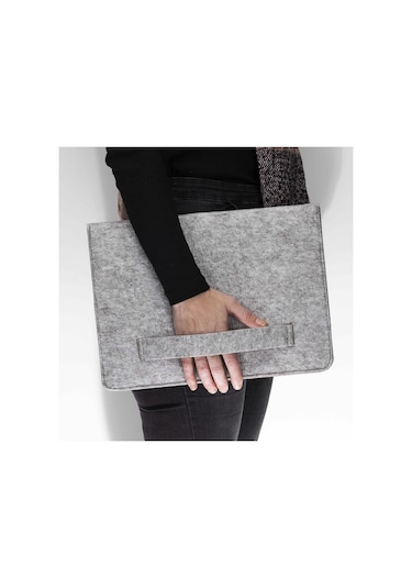 Newfull Doly Case 13 Inç Laptop / Notebook Kılıf Çantası Gri