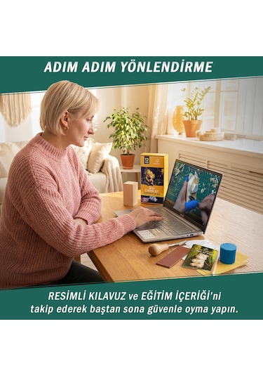 Beavercraft Dıy05 Ayı Figürü Ahşap Oyma Hobi Seti
